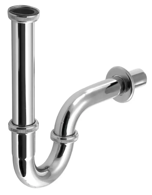 BRUCKNER Umyvadlový sifon 5/4", DN32, chrom Levný