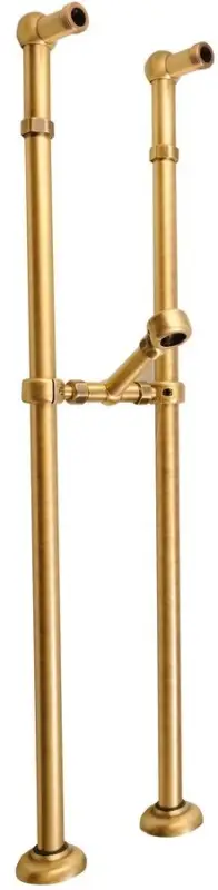 SAPHO ANTEA připojení pro instalaci vanové baterie do podlahy (pár), bronz Cenově Výhodný