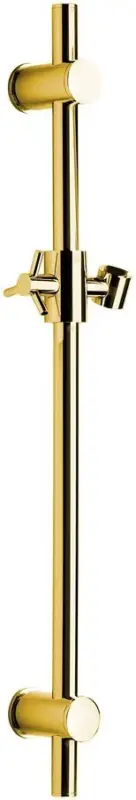 Výhodná Nabídka SAPHO Sprchová tyč, posuvný držák, kulatá, 700mm, zlato