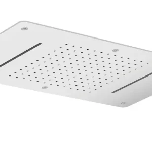 Víkendová Akce SAPHO Stropní sprcha do podhledu se dvěma kaskádami, 700x380mm, nerez lesk