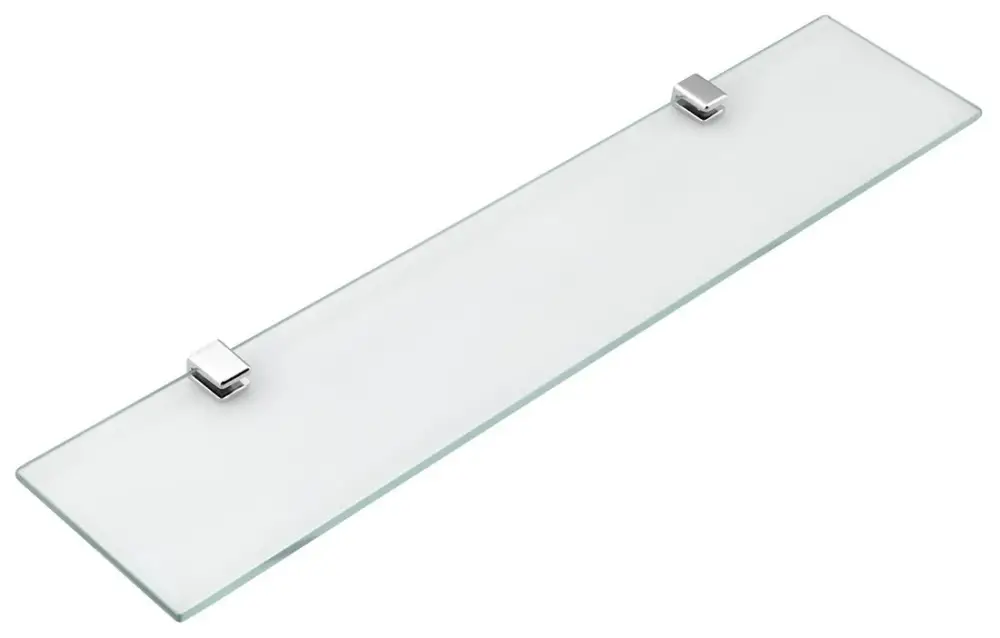 Sleva AQUALINE SAMBA skleněná polička 500mm, chrom
