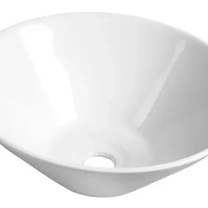 Nejprodávanější AQUALINE COMILLAS keramické umyvadlo na desku, 42x15 cm, bílá