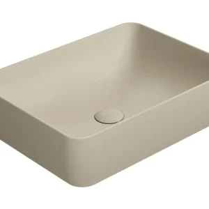 Jen Po Omezenou Doba GSI SAND/NUBES keramické umyvadlo na desku 50x38cm, creta mat
