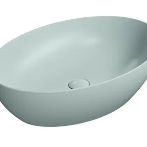 GSI PURA keramické umyvadlo na desku, 60x42cm, ghiaccio mat Must-Have