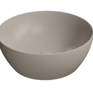 GSI PURA keramické umyvadlo na desku, průměr 42cm, tortora mat Ověřený