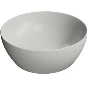 Pouze Dnes GSI PURA keramické umyvadlo na desku, průměr 42cm, cenere mat