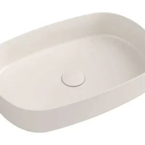 ISVEA INFINITY OVAL keramické umyvadlo na desku, 55x36cm, ivory Nejlepší Volba