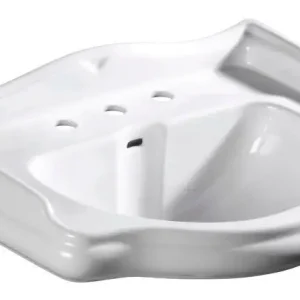 Kup Teď KERASAN RETRO keramické umyvadlo 73x54cm, 3 otvory, bílá