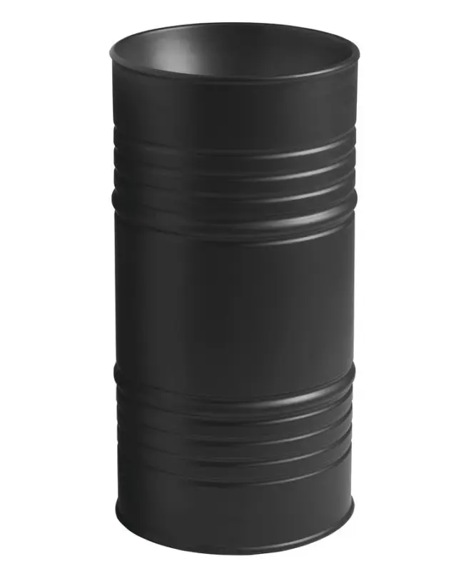 KERASAN BARREL keramické umyvadlo na postavení ke stěně 42x90x42cm, černá mat Vysoce Kvalitní