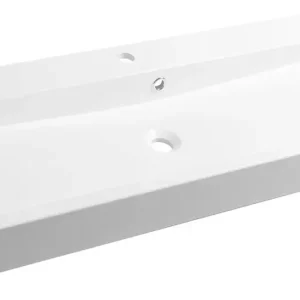Vrácení Zdarma SAPHO ORINOKO umyvadlo, litý mramor, 100x42cm, bílá