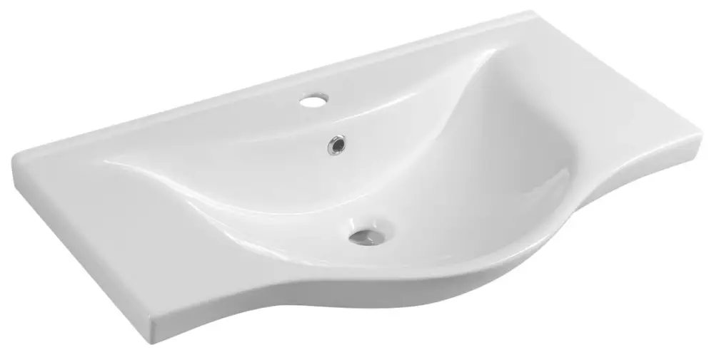 AQUALINE ZARA 80 keramické umyvadlo nábytkové 79,5x46cm, bílá Nejlepší Cena