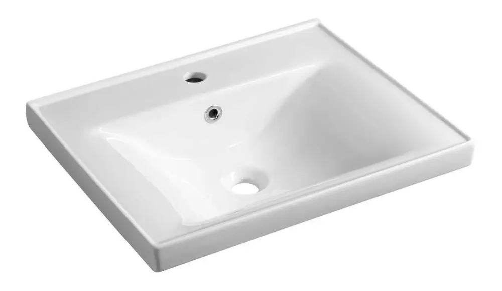 Ověřený AQUALINE SAVA 55 keramické umyvadlo nábytkové 55x46cm, bílá