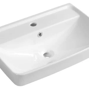 Bezpečná Platba CERASTYLE DURU keramické umyvadlo 60x40cm, bílá