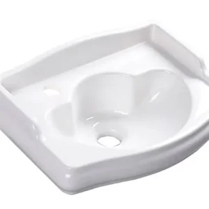 KERASAN RETRO keramické umývátko 41x30cm, otvor pro baterii vlevo, bílá Akční Nabídka