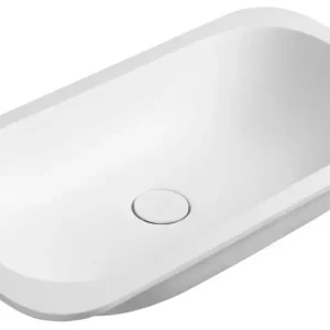 Bezpečná Platba SAPHO IMPALA umyvadlo pod desku, Rockstone, 67,2x35,5cm, bílá mat