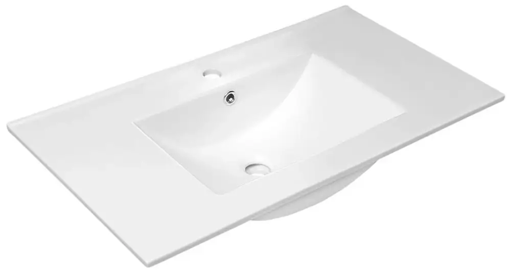 Sleva SAPHO SLIM keramické umyvadlo, nábytkové, 90x46,5cm, bílá