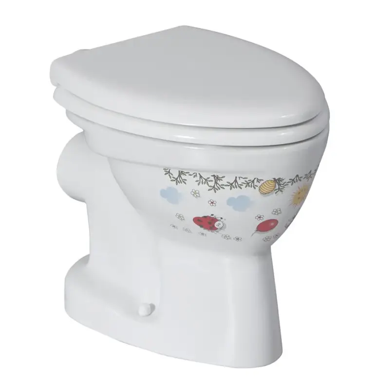 Cenová Bomba CREAVIT KID WC mísa kombi, zadní odpad, dekor