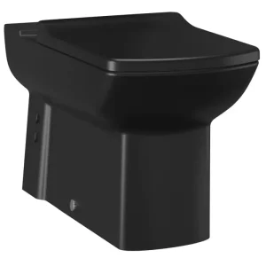 Koupit Online CREAVIT LARA WC mísa pro kombi, spodní/zadní odpad, 35x64cm, černá mat