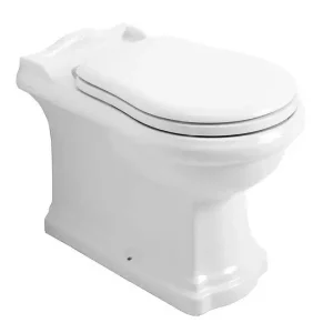 Cenový Hit KERASAN RETRO WC mísa stojící, 39x61cm, spodní/zadní odpad, bílá