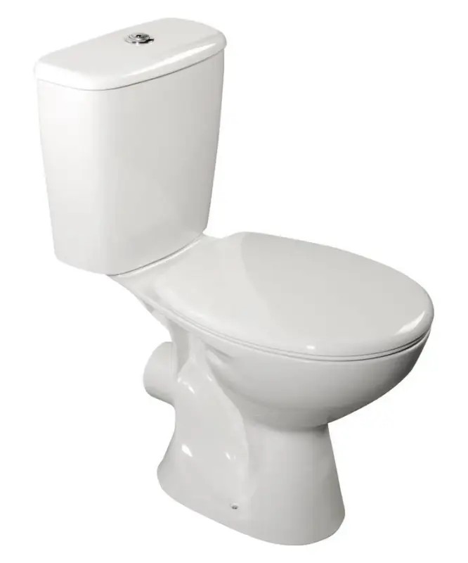Nakupujte Hned AQUALINE JUAN WC kombi, dvojtlačítko 3/6l, zadní odpad, bílá