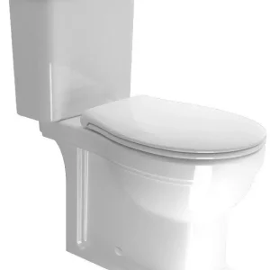 Autentický GSI CLASSIC WC kombi, spodní/zadní odpad, bílá