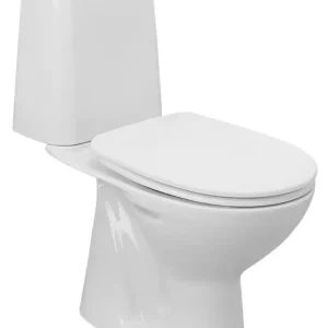 AQUALINE RIGA WC kombi, dvojtlačítko 3/6l, spodní odpad, bílá Bezpečná Platba