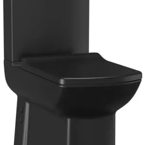 Nová Kolekce CREAVIT LARA WC kombi, spodní/zadní odpad, černá mat