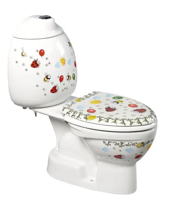 CREAVIT KID WC kombi dětské, spodní odpad, dekor Bezpečná Platba