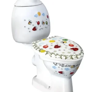 Oblíbený CREAVIT KID WC kombi dětské, zadní odpad, dekor