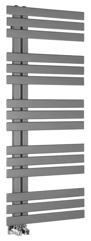SAPHO SILVANA otopné těleso 500x1236mm, metalická stříbrná Nejlepší Volba