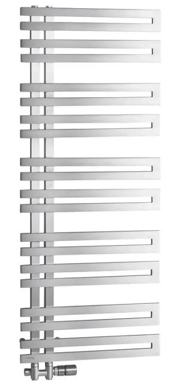 Aktuální SAPHO VOLGA otopné těleso 500x1238mm, nerez mat