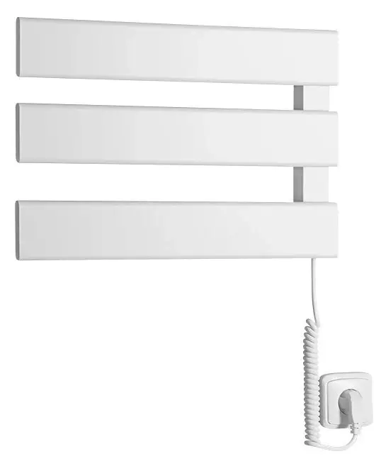 AQUALINE ELVIS elektrický sušák ručníků 457x342x55 mm, 50 W, bílá Přímo Od Výrobce