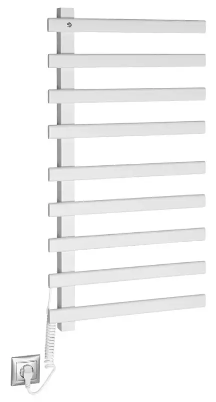 SAPHO ELCOR elektrický sušák ručníků 480x920x50 mm, 128 W, bílá mat Přímo Od Výrobce
