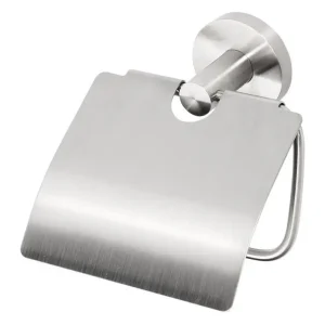 Bezpečná Platba SAPHO X-STEEL držák toaletního papíru s krytem, nerez mat