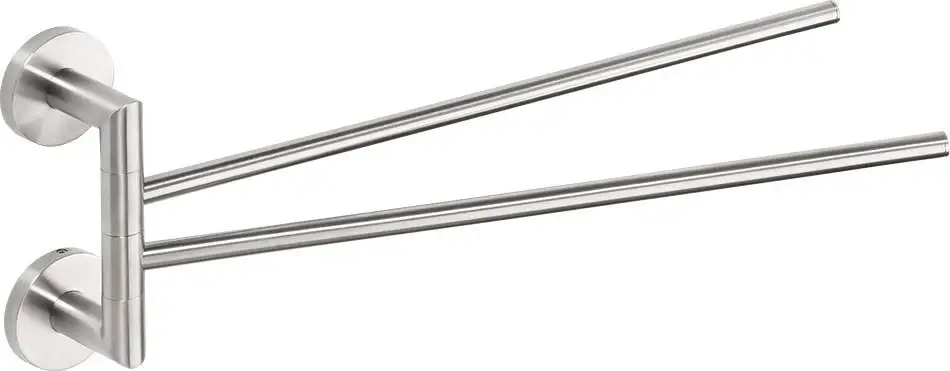 SAPHO X-STEEL dvojitý držák ručníků otočný 370mm, nerez mat Nejlepší Cena