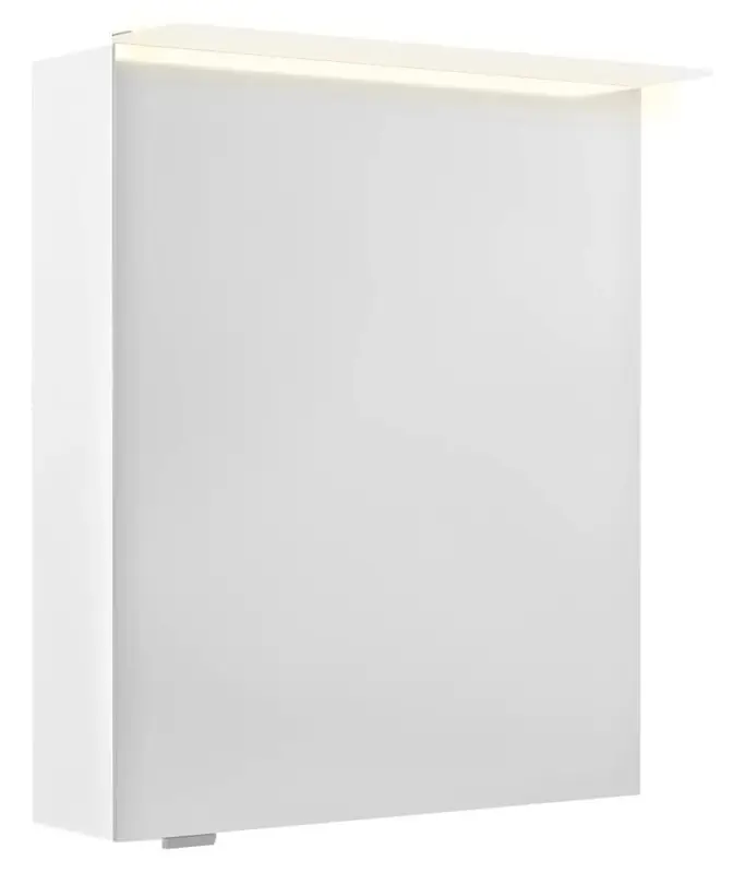 Cenový Hit SAPHO LINEX galerka s LED osvětlením, 60x70x15cm, levá/pravá, bílá