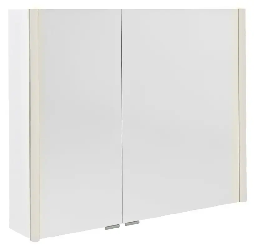 Oblíbený SAPHO ALIX galerka s LED osvětlením 86x70x17,5cm, bílá