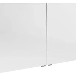 Cenová Bomba SAPHO ALIX galerka s LED osvětlením, 2x dvířka, 126x70x17,5cm, bílá