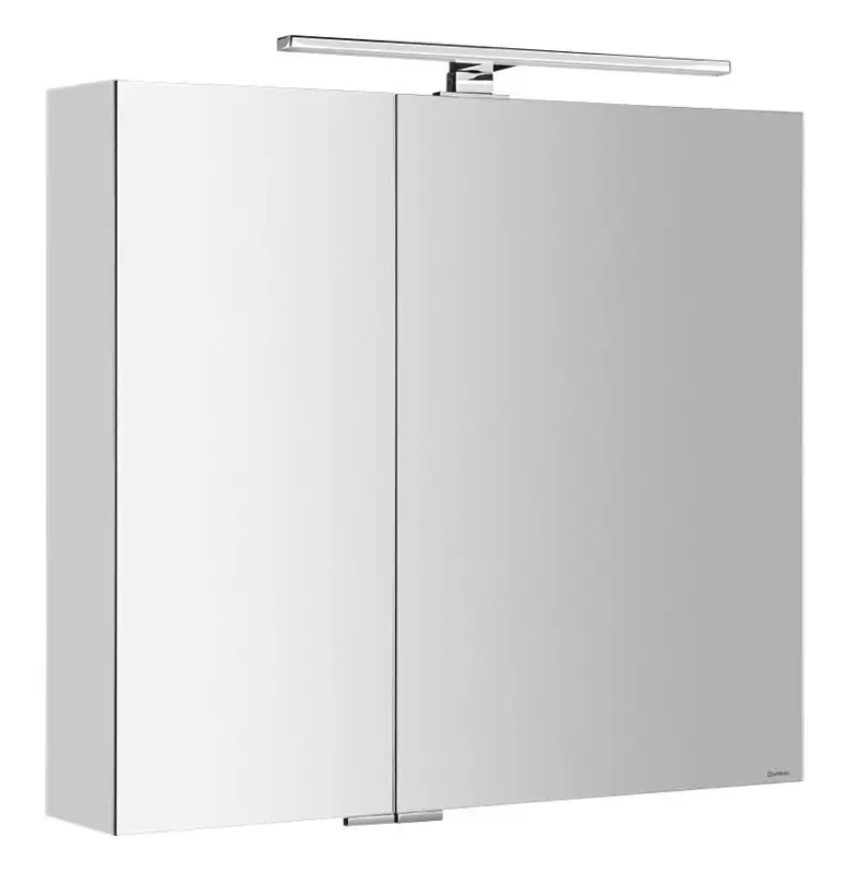 SAPHO MIRRÓ galerka s LED osvětlením, 80x70x16cm, bílá Speciální Cena