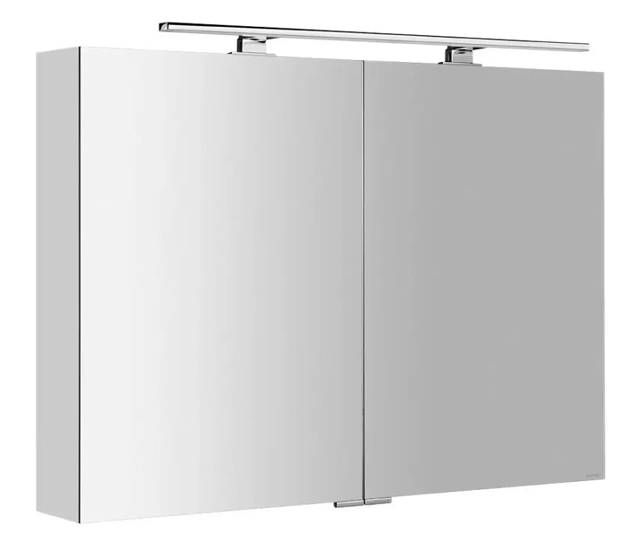 SAPHO MIRRÓ galerka s LED osvětlením, 100x70x16cm, bílá Sleva