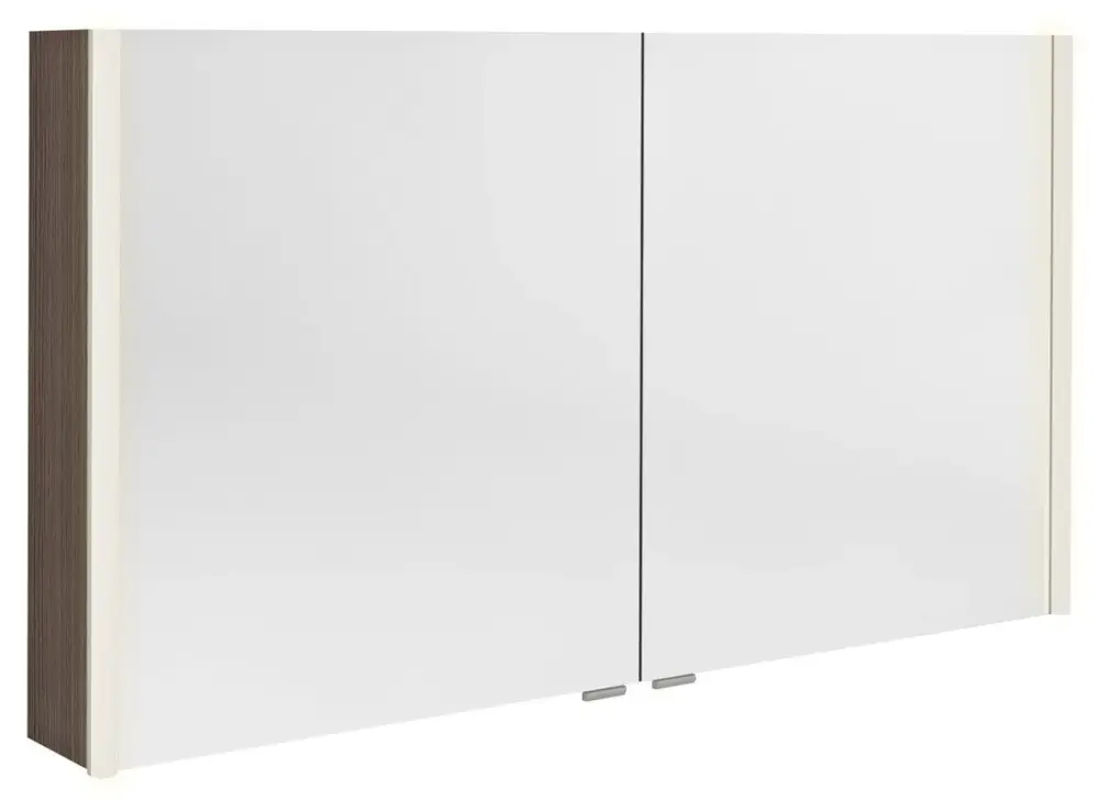 Akční Cena SAPHO ALIX galerka s LED osvětlením, 2x dvířka, 126x70x17,5cm, borovice rustik