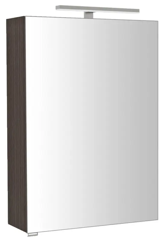 SAPHO RIWA galerka s LED osvětlením, 50x70x17cm, borovice rustik Rychlé Dodání