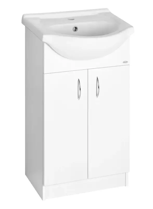 Pouze Dnes AQUALINE SIMPLEX ECO 50 umyvadlová skříňka včetně umyvadla 47x83,5x29cm