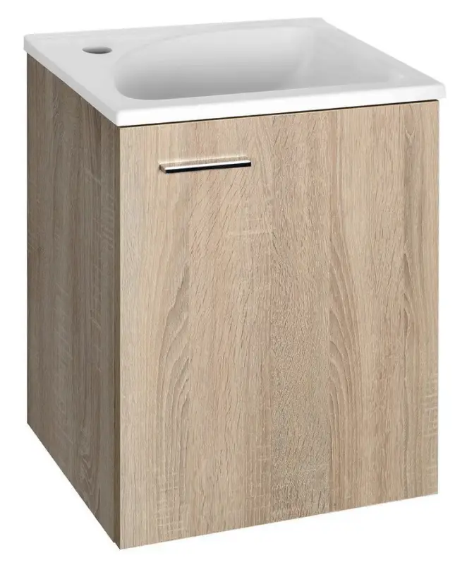 AQUALINE ZOJA/KERAMIA FRESH umyvadlová skříňka 40x50x32cm, dub platin Odeslání Ihned