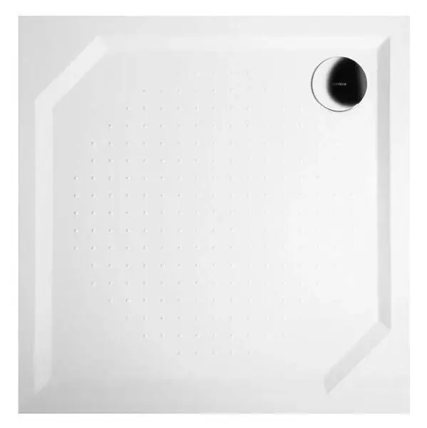 GELCO ANETA90 sprchová vanička z litého mramoru, čtverec 90x90cm, bílá Cenově Výhodný