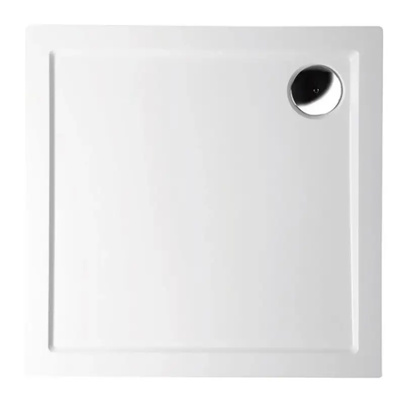 Koupit Online POLYSAN AURA sprchová vanička z litého mramoru, čtverec 90x90cm, bílá