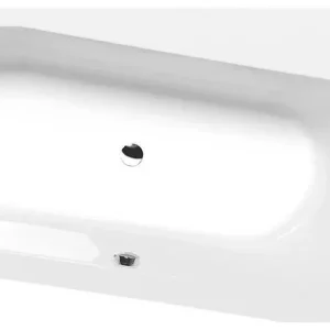 Pouze Dnes POLYSAN ASTRA WR asymetrická vana 165x90x48cm, bílá