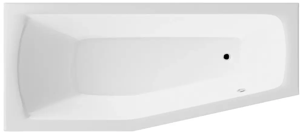 AQUALINE OPAVA vana 170x70x44cm, levá, bílá Dokud Zásoby Vydrží