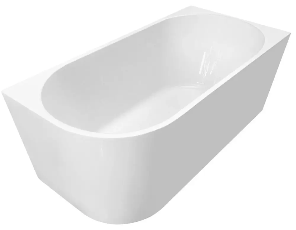 Cenová Bomba AQUALINE TIBERA R rohová stojící vana, 170x80cm, bílá