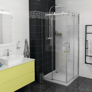 Značkový GELCO DRAGON čtvercový sprchový kout 800x800mm, rohový vstup